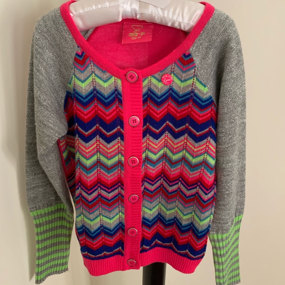 Mim-Pi Girls Stylish Cardigan